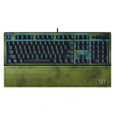 Teclado Gamer Razer Blackwidow V3 Halo Infinite (US) - (RZ03-03542600-R3M1)