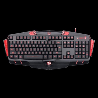 Teclado Gamer Redragon K501-2 Asura 2 / Retroiluminado / Usa - Preto