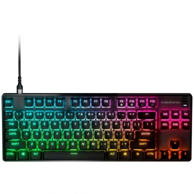 Teclado Gamer Steelseries Apex 9 TKL RGB USB - Preto (Ingles)