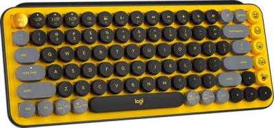 Teclado Logitech Pop Keys Blast Yellow 920-010707