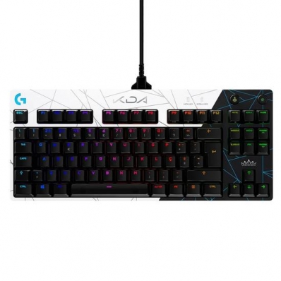 Teclado Mecanico Logitech G Pro Gaming com Fio / Ingles - Preto (920-010074)