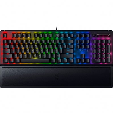 Teclado Mecanico Razer Blackwidow V3 USB RGB Ingles Eua Switch Verde - RZ03-03540200-R3U1
