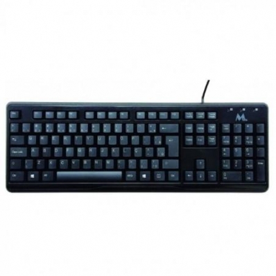 Teclado Mtek KP928 USB Espanol Compacto Preto
