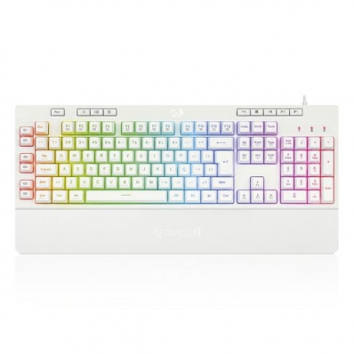 Teclado Redragon K512W-RGB-SP Shiva White SP