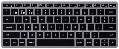 Teclado Satechi Slim X1 Aluminio Bluetooth para Mac ST-BTSX1M - Ingles