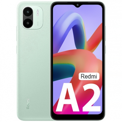 Smartphone Xiaomi Redmi A2 Dual Sim de 32GB/2GB Ram de 6.52" 8MP/5MP - Light Green (Global)