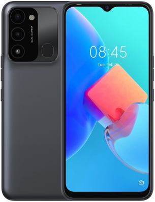 Smartphone Tecno Spark 8C KG5K Lte Dual Sim 6.6" 4GB/64GB Black