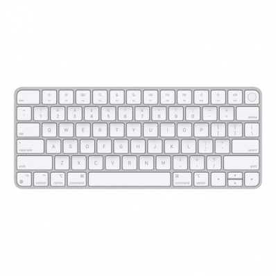Teclado Apple Magic MK293LL/A - Sem Fio - Ingles - Impressao Digital - Prata
