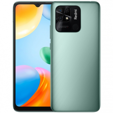Smartphone Xiaomi Redmi 10C Dual Sim de 64GB/3GB Ram de 6.71" 50+2MP/5MP - Mint Green (Global)