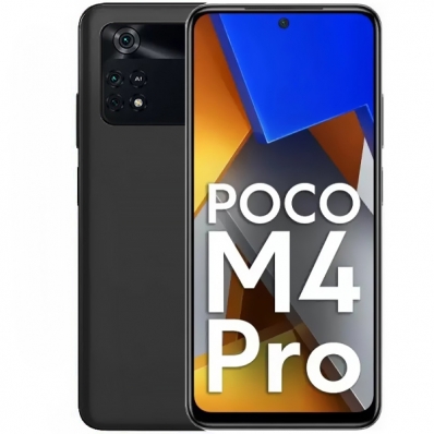Smartphone Xiaomi Poco M4 Pro Dual Sim de 128GB/8GB Ram de 6.43" 64+8+2MP/16MP - Power Black (India)