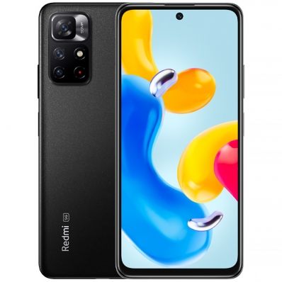 Smartphone Xiaomi Redmi Note 11S 5G Dual Sim de 128GB/6GB Ram de 6.6" 50+8+2MP/13MP - Midnight Black (Global)