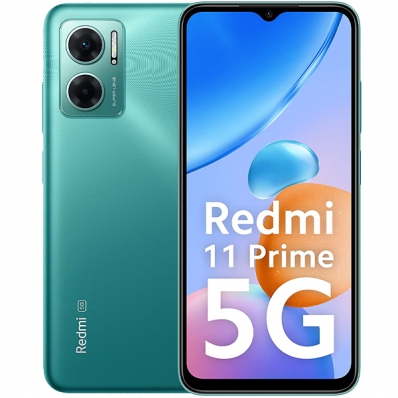 Smartphone Xiaomi Redmi 11 Prime 5G Dual Sim de 128GB/6GB Ram de 6.58" 50+2MP/8MP - Meadow Green (India)