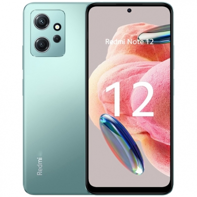 Smartphone Xiaomi Redmi Note 12 Dual Sim de 128GB/8GB Ram de 6.67" 50+8+2MP/13MP - Mint Green (Global)