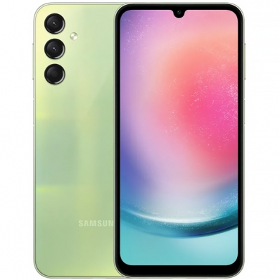 Smartphone Samsung Galaxy A24 SM-A245F Dual Sim de 128GB/4GB Ram de 6.6" 50+5+2MP/13MP - Light Green