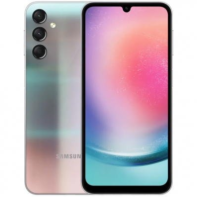 Smartphone Samsung Galaxy A24 SM-A245F Dual Sim de 128GB/4GB Ram de 6.6" 50+5+2MP/13MP - Prata