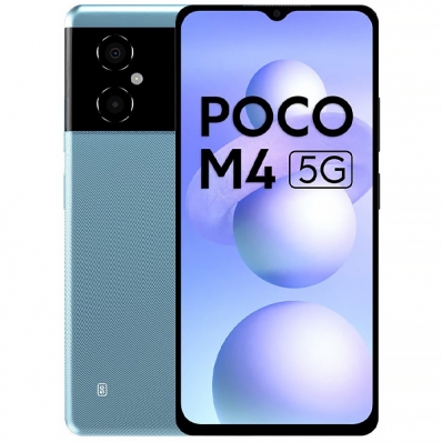 Smartphone Xiaomi Poco M4 5G Dual Sim de 128GB/6GB Ram de 6.58" 13+2MP/5MP - Cool Blue (Global)