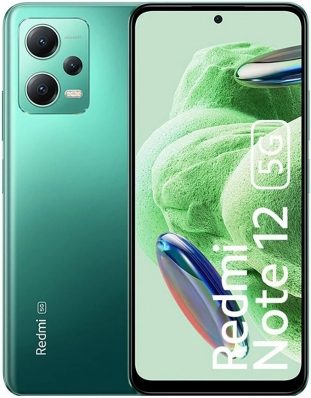 Smartphone Xiaomi Redmi Note 12 5G Dual Sim 6.67" 4GB/128GB Green (Global)