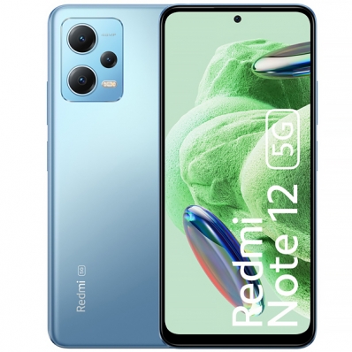 Smartphone Xiaomi Redmi Note 12 5G Dual Sim de 128GB/6GB Ram de 6.67" 48+8+2MP/13MP - Mystique Blue (India)