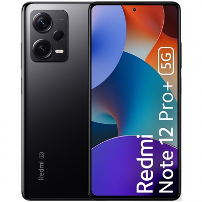 Smartphone Xiaomi Redmi Note 12 Pro+ 5G Dual Sim de 256GB/8GB Ram de 6.67" 200+8+2MP/16MP - Obsidian Black (India)