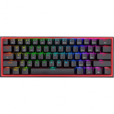 Teclado Gamer Sem Fio Redragon Fizz Pro K616-RGB USB - Preto (Ingles)