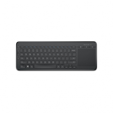 Teclado Microsoft All-In-One Wireless Ingles Preto - N9Z-00001