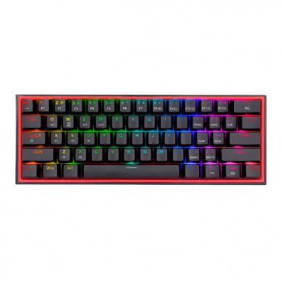 Teclado Redragon K616 Fizz Pro Black RGB Semfio