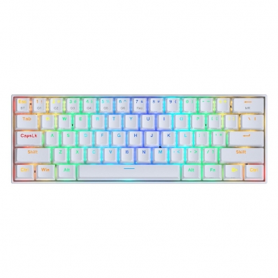 Teclado Gamer Redragon Draconic K530 RGB - Branco (Ingles)