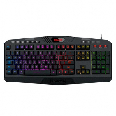 Teclado Gamer Redragon Harpe Pro K503A-RGB-US / RGB / Membrana - (Usa)