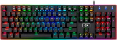 Teclado Gamer Redragon Ratri K595-RGB - Preto (Ingles com Fio)