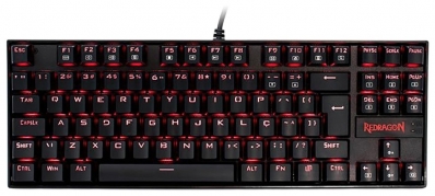 Teclado Gamer Redragon Kumara K552-KR Preto (Portugues com Fio)