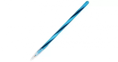 Caneta esferográfica ponta 0.7mm Spiro Glow Long azul