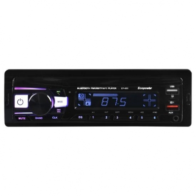 Toca Radio MP3 Ecopower EP-655 - 45W - USB/SD/Aux - - FM