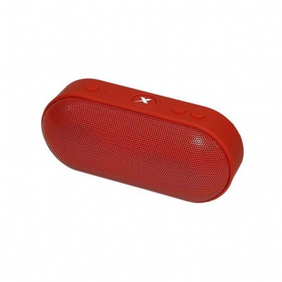 Caixa de som X-Tech Speaker XT-SB578 BT/FM/USB/TF Vermelho