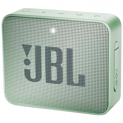 Caixa de Som JBL Go 2 com 3 Watts RMS Bluetooth e Auxiliar - Mint