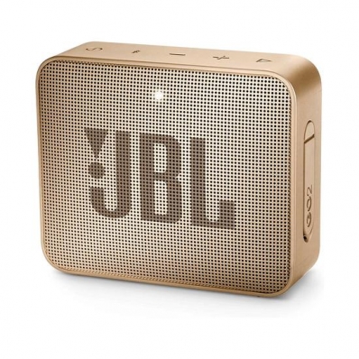 Caixa de Som Portatil JBL Go 2 Bluetooth - Champagne