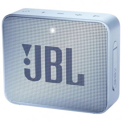 Caixa de som Speaker JBL Go 2 - Aux - Bluetooth - 3W - A Prova DAgua - Ciano