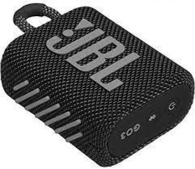 Caixa de Som de Som JBL GO3 BT Black