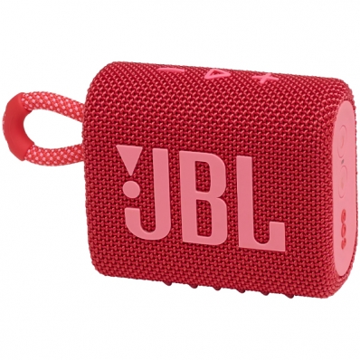 Caixa de Som JBL Go 3 4.2 Watts RMS com Bluetooth - Vermelho