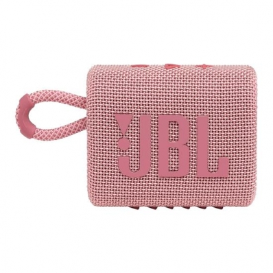 Caixa de som Speaker JBL Go 3 - Bluetooth - 4.2W - A Prova DAgua - Rosa