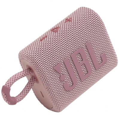 Caixa de som Speaker JBL Go 3 4.2 Watts RMS com Bluetooth - Rosa