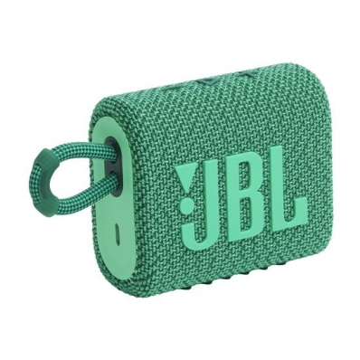 Caixa de som Speaker JBL Go 3 Eco - Bluetooth - 4.2W - A Prova DAgua - Verde