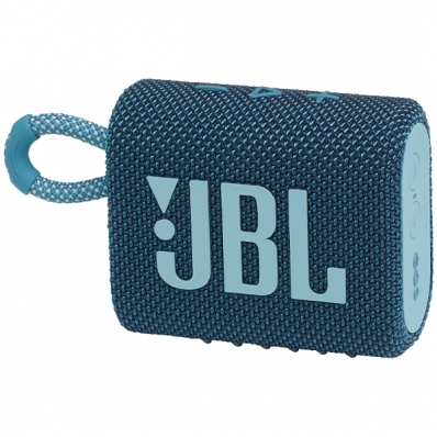Caixa de som Speaker JBL Go 3 Eco 4.2 Watts RMS com Bluetooth - Azul
