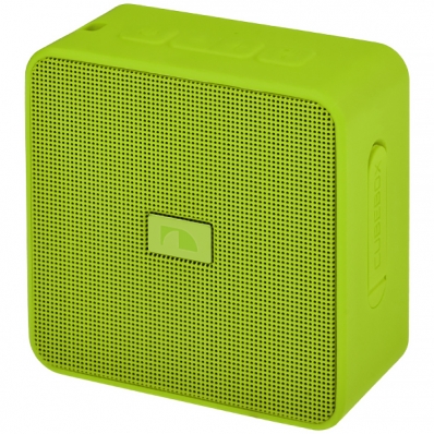 Caixa de som Speaker Nakamichi Cubebox 5 Watts /Auxiliar - Verde Claro