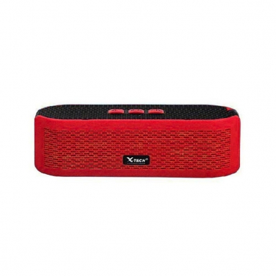 Caixa de som X-Tech Speaker XT-SB541 BT/FM/USB/TF Vermelho