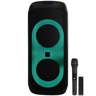 Caixa de Som Boombastic Party 1000 1.000 Watts /USB - Preta