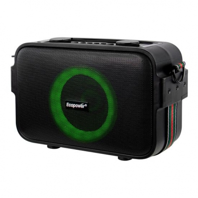 Caixa de Som Ecopower EP-2228 - USB/SD - - 40W RMS - 5.25" + 2"X2 - Preto