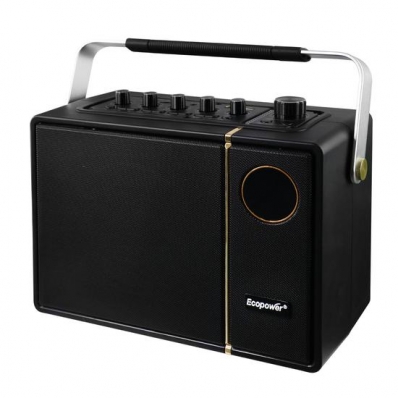 Caixa de Som Ecopower EP-2231 - USB/SD - - 100W - 6.5" + 3" - Preto