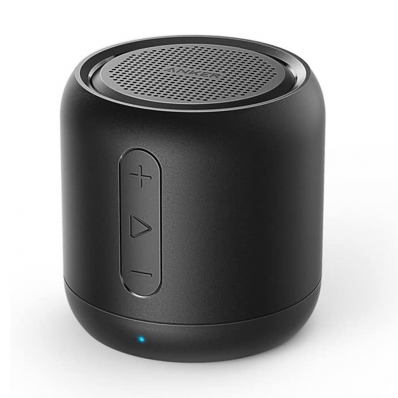 Caixa de som Speaker Anker Soundcore Mini 5W Micro-SD, Radio FM Bateria 15 Horas Preto - A3101H13