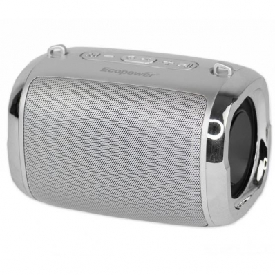 Caixa de Som Ecopower EP-2310 - USB/SD/Aux - - 5W - Prata