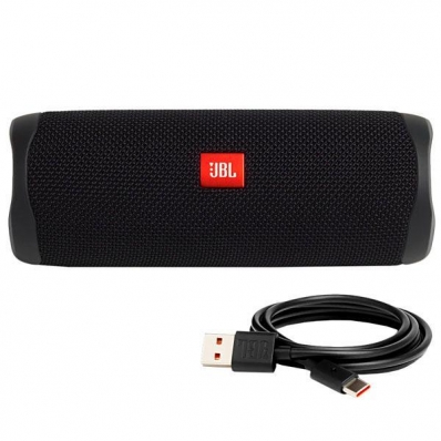 Caixa de Som JBL Flip 5 20 Watts RMS com Bluetooth - Preto
